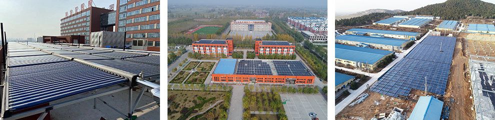 Collecteur à tube à vide à insertion transversale