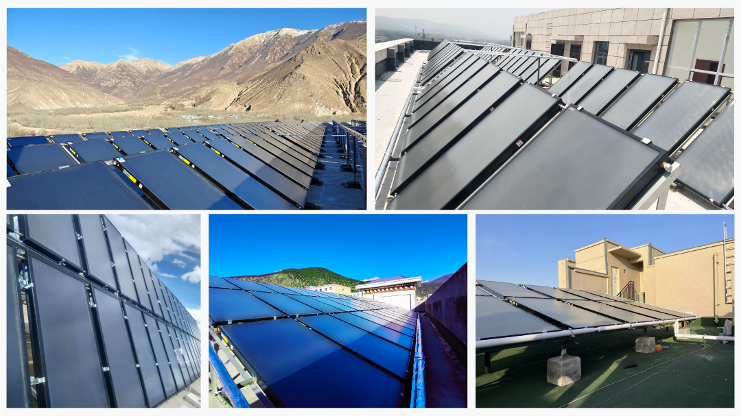 Collecteur à plaques plates spécifique à l'ingénierie